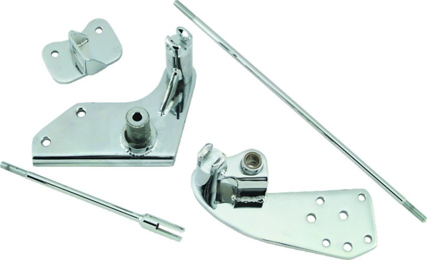 Bikers Choice 489742 87-99 Softail Chrome 3 Inch Extended Forward Control Kit