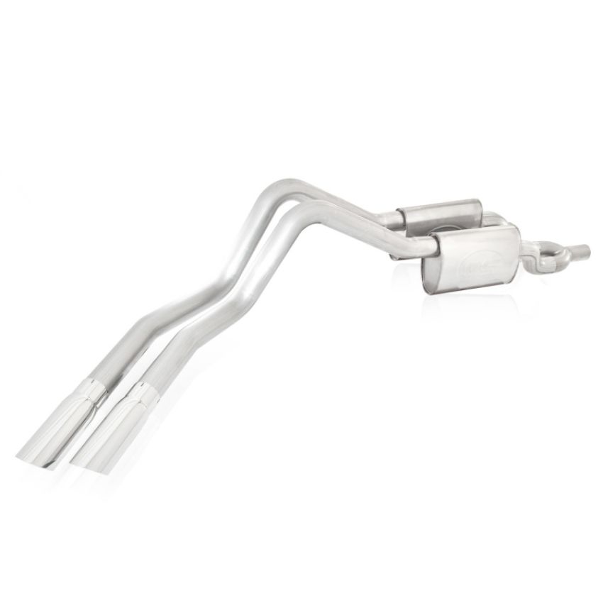 Stainless Works FTR10CBY 2010-14 Ford Raptor 3in Exhaust Y-Pipe S-Tube Mufflers Behind Passenger Tire Exit