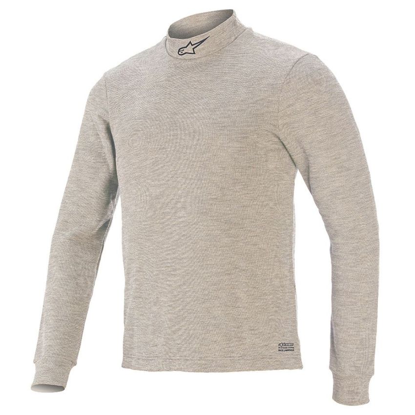 ALPINESTARS USA ALP4754520-11-S Race Top V3 Small Lt. Gray Long Sleeve