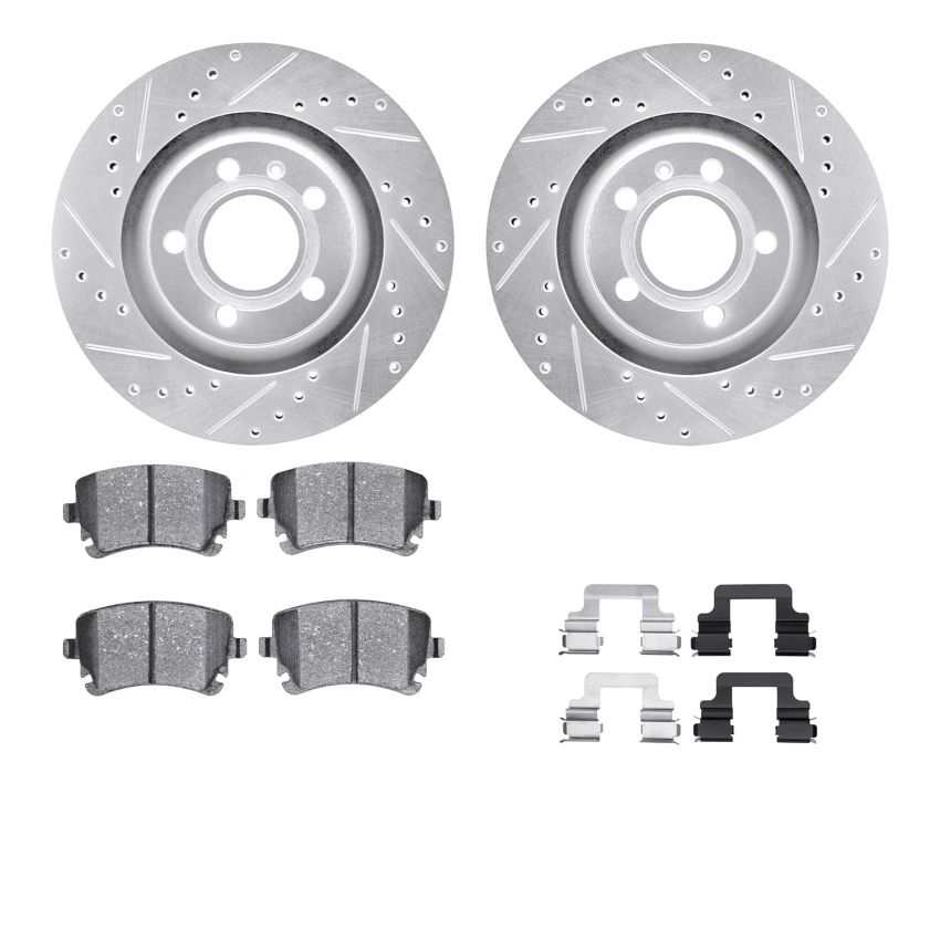 Dynamic Friction 7512-73038 Rotor Kit