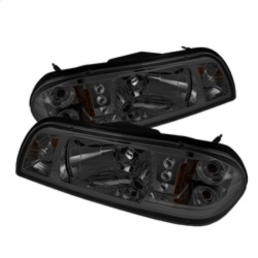 SPYDER 5016805 Crystal Headlights - Smoke