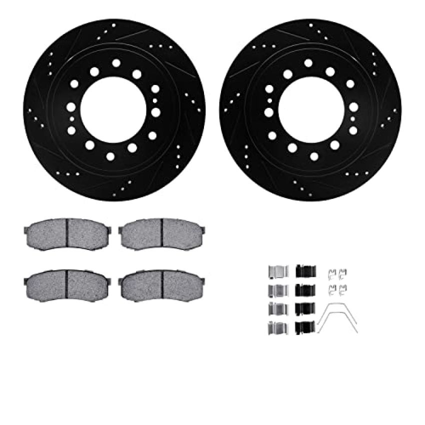 Dynamic Friction 8412-76023 Rotor Kit