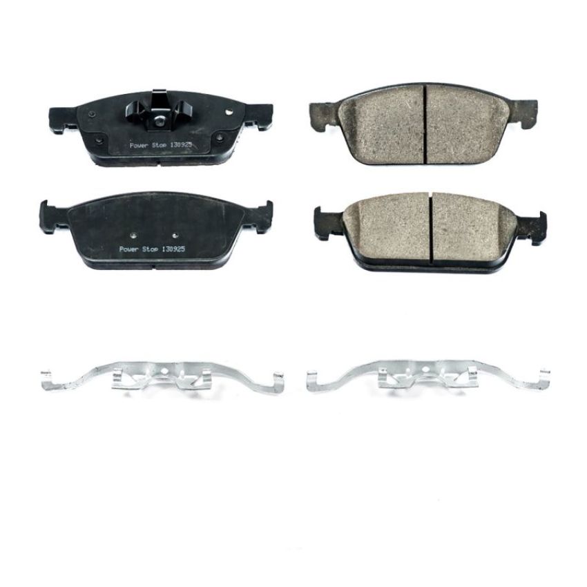 PowerStop 17-1645 PowerStop - Z17 Low-Dust Ceramic Brake Pads with Hardware