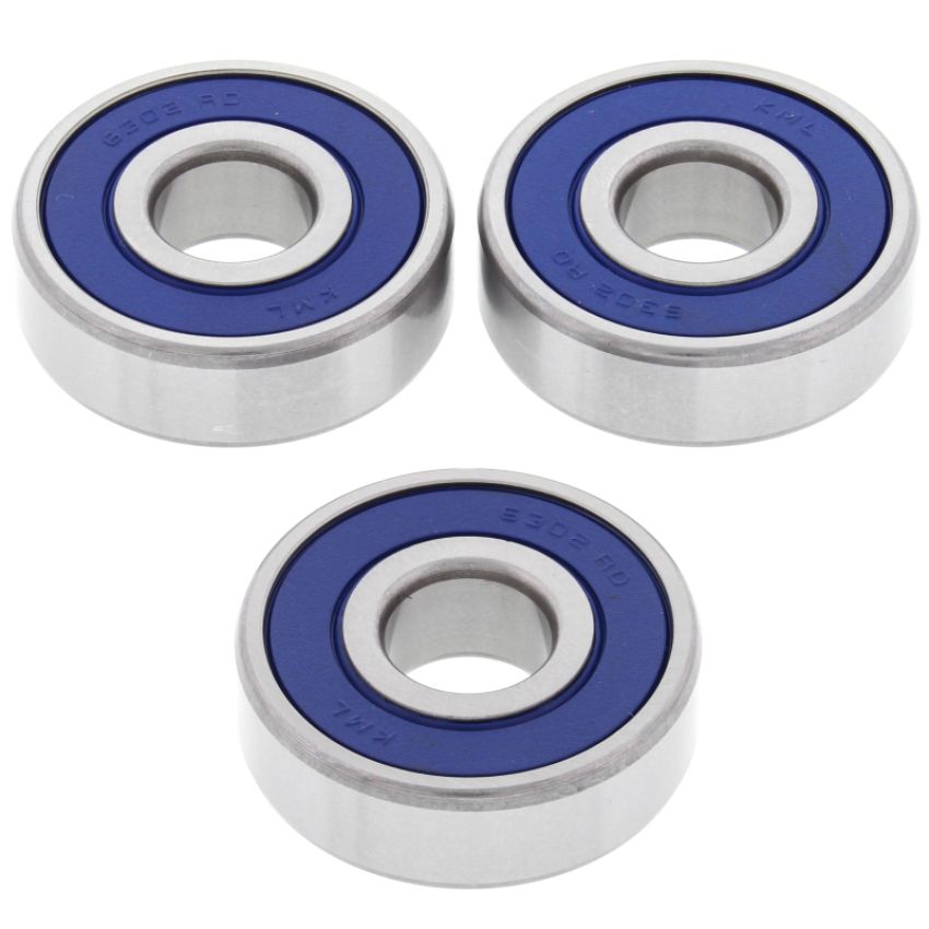 All Balls Racing 25-1305 1983 Yamaha XV500 Virago Wheel Bearing Kit Rear