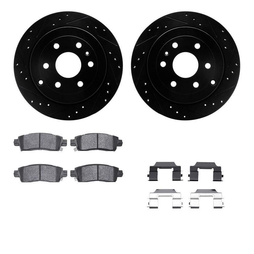 Dynamic Friction 8212-48152 Rotor Kit