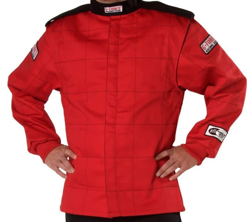 G-FORCE GFR4126CSMRD Jacket GF125 Child Small Red