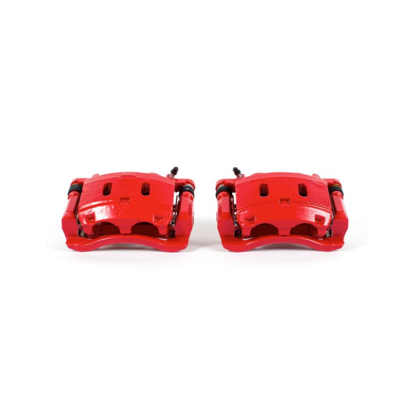 PowerStop S3338 Red Powder Coated Calipers