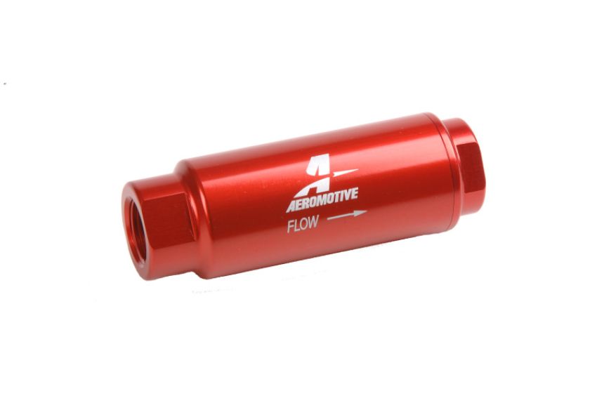 AEROMOTIVE AFS12303 Fuel Filter w/40-Micron Fabric Element