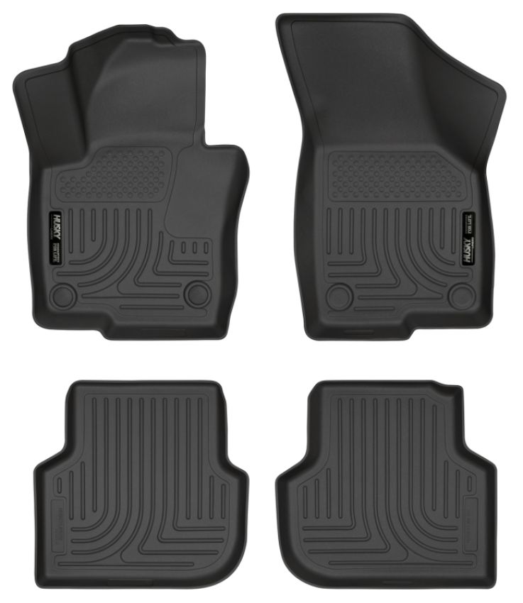 Husky Liners 2011 Volkswagen Jetta (Sedan) WeatherBeater Combo Black Floor Liners