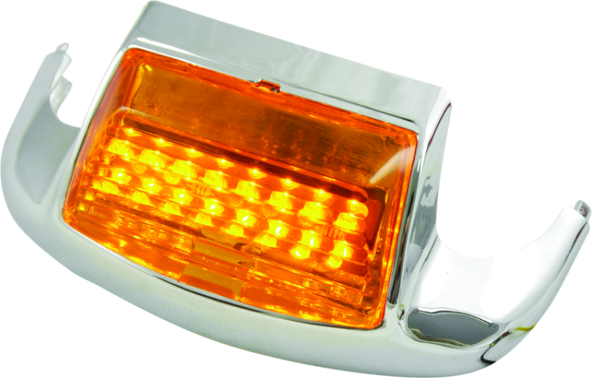 Bikers Choice 491275 80-95 FLHT 86-95 FLST Front Amber Lens Replaces H-D 59082-79