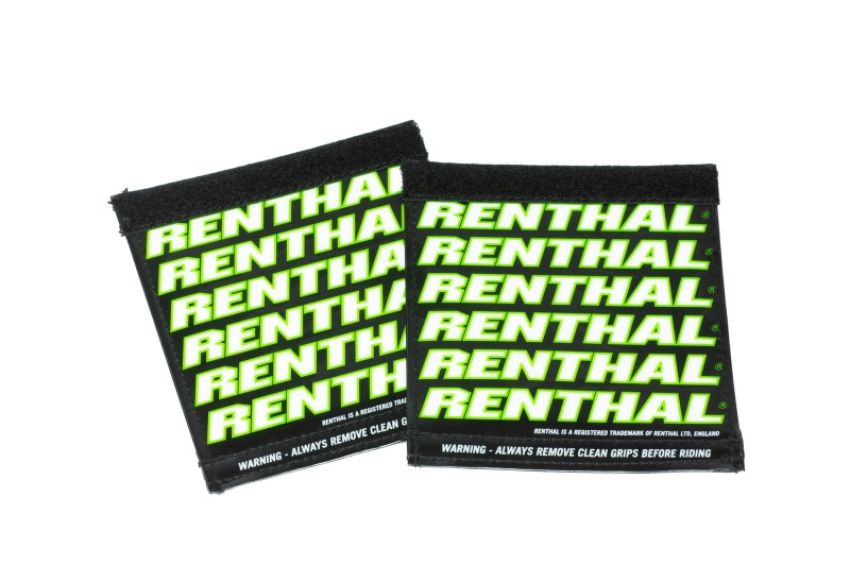 Renthal G252 Team Clean Grip - Black/Green/White