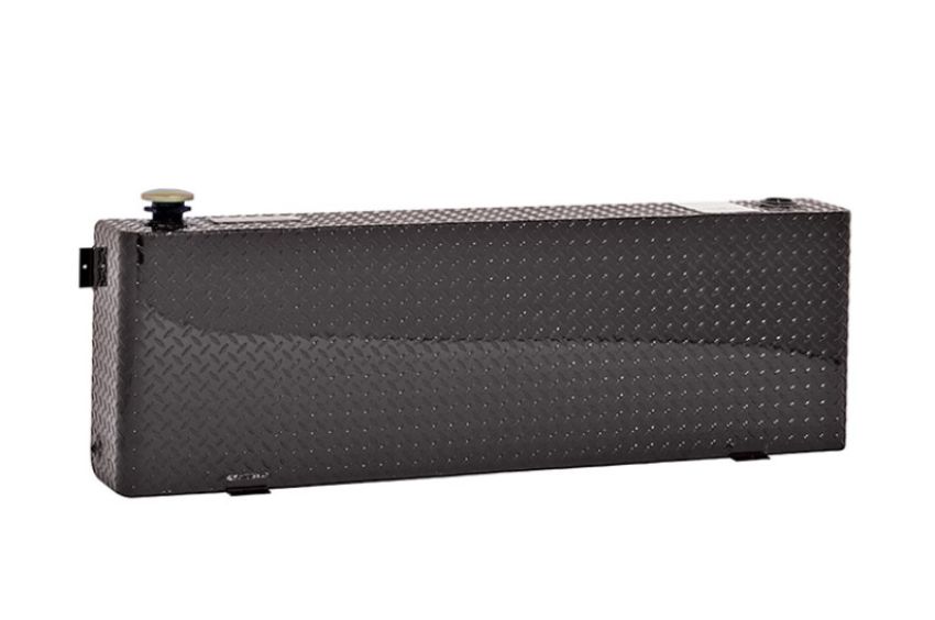 Dee Zee DZ92556NB Deezee Universal Tanks - Long Rectangle Black-Tread Aluminum