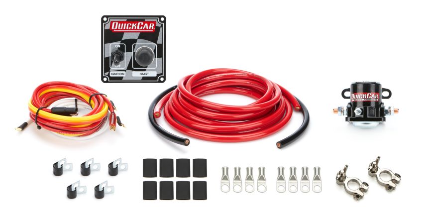 QUICKCAR RACING PRODUCTS QRP50-236 Wiring Kit 4 Gauge w/o Disconnect w/50-102 Ign