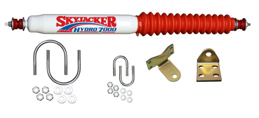 Skyjacker 7160 SNGL STAB KT WHITE W/RED BO