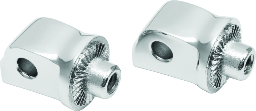 Kuryakyn 8923 Splined Passenger Peg Adapter Chrome