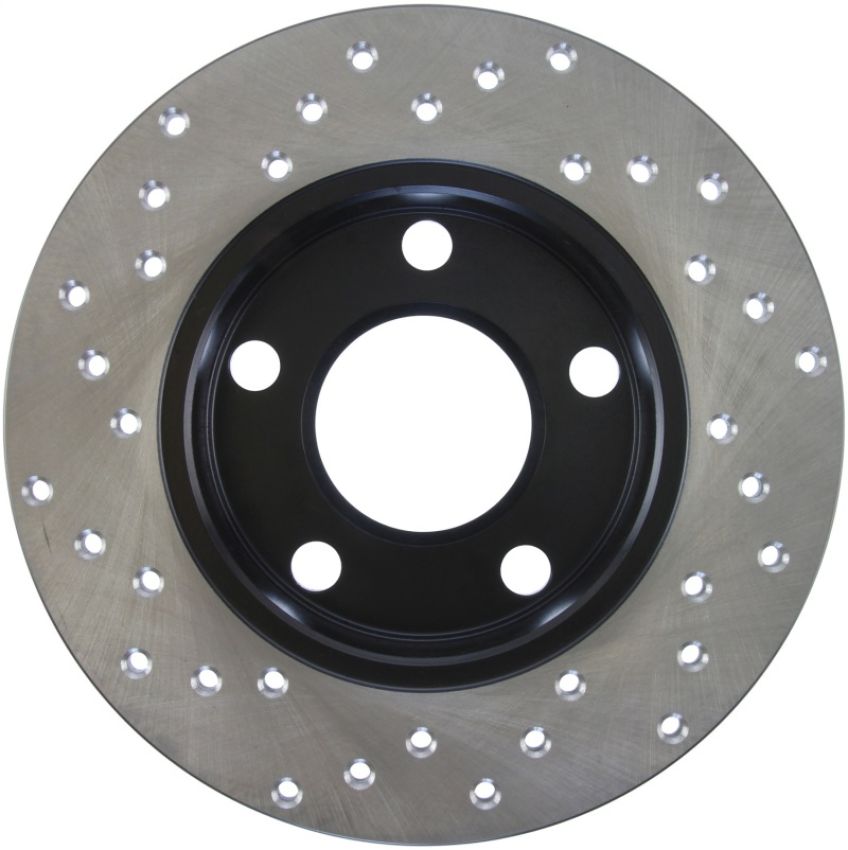 Stoptech 128.33047L 96-01 Audi A4 Quattro / 12/98-05 VW Passat Left Rear Drilled Rotor