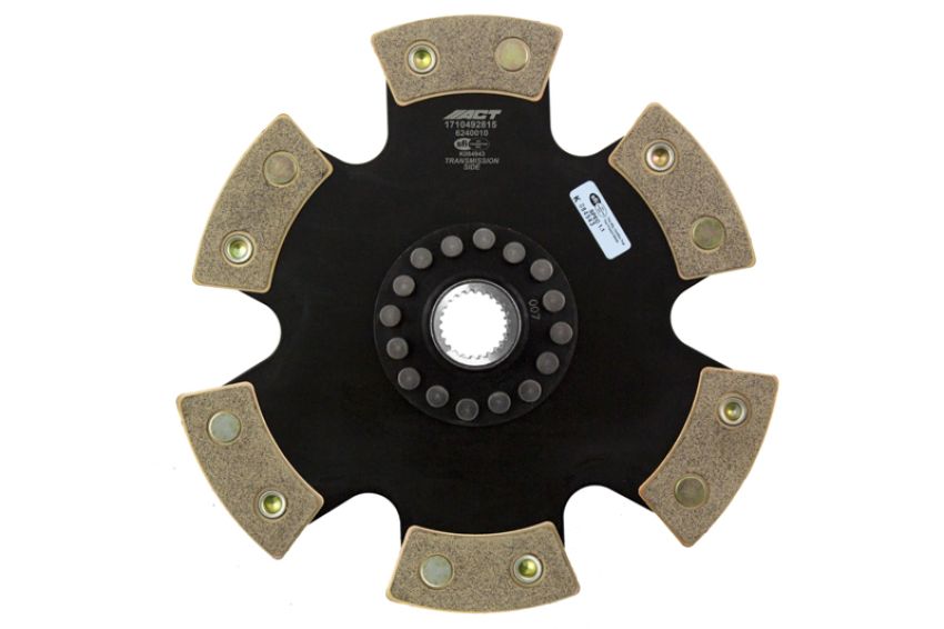 ACT 6240010 2017 Honda Civic 6 Pad Rigid Race Disc