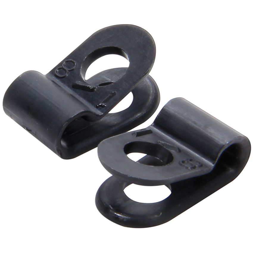 ALLSTAR PERFORMANCE ALL18309-50 Nylon Line Clamps 1/8in 50pk