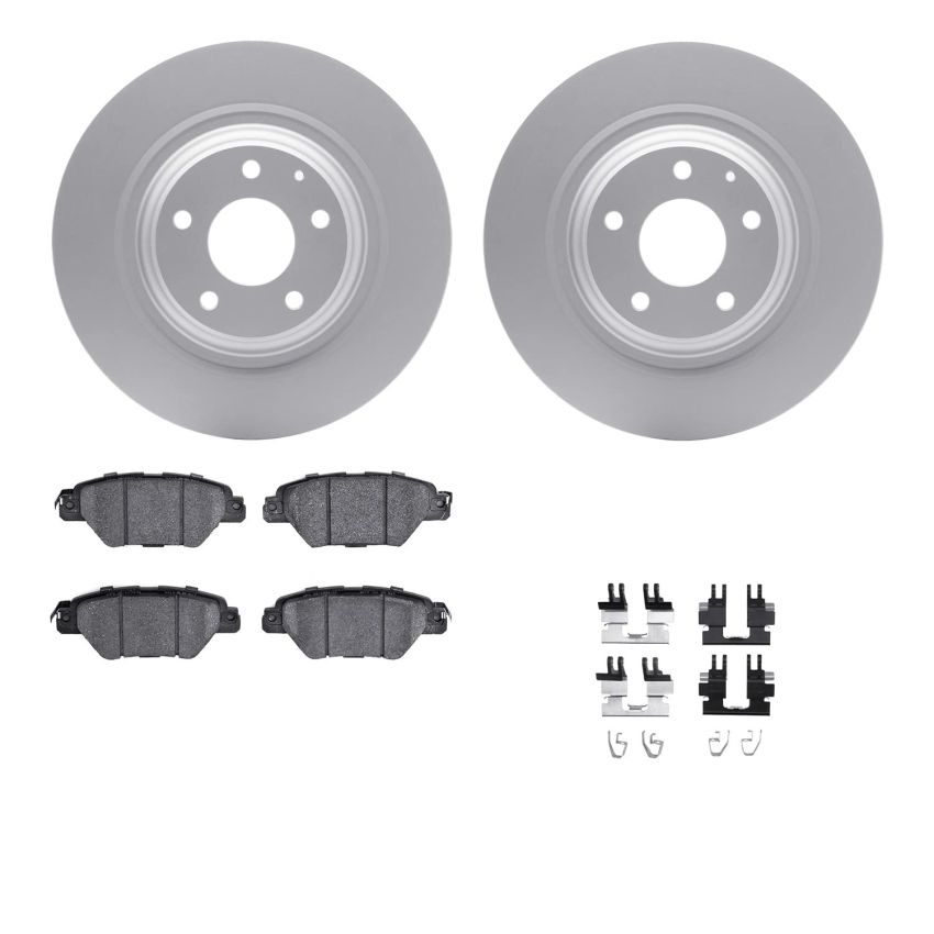 Dynamic Friction 4512-80106 Rotor Kit