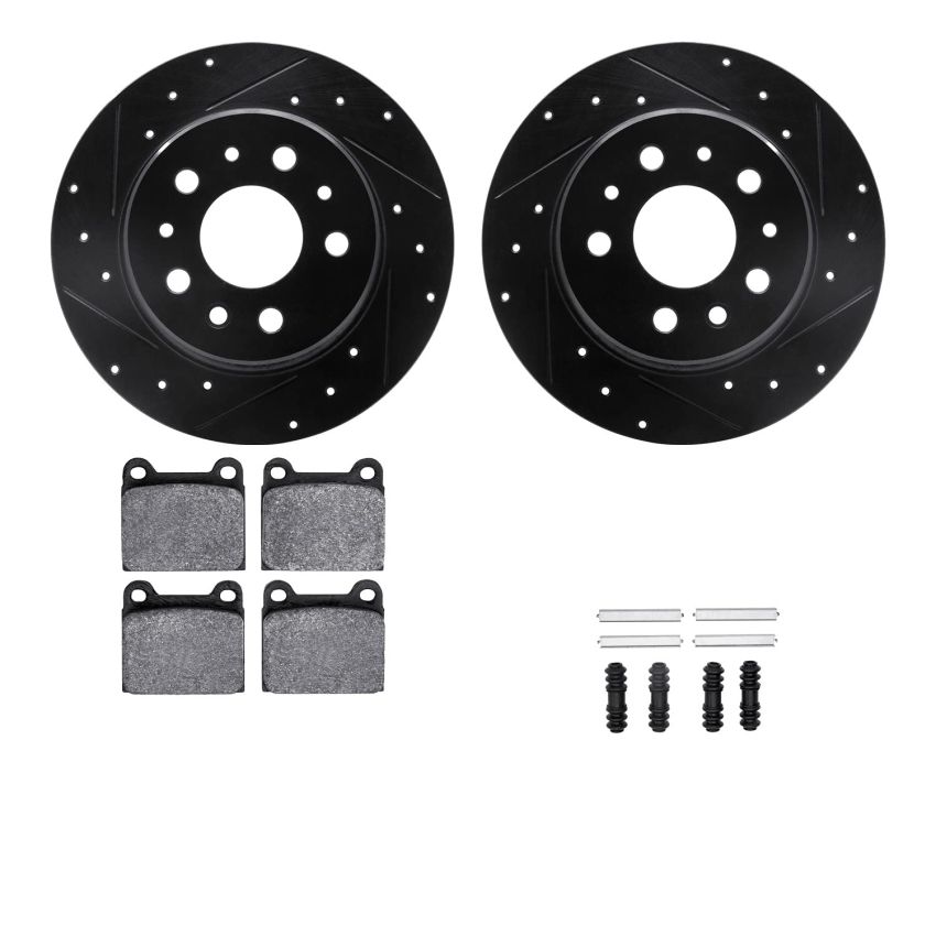 Dynamic Friction 8612-63006 Rotor Kit
