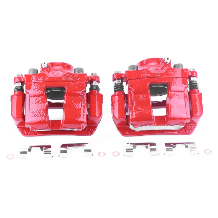 PowerStop S6460 Red Powder Coated Calipers