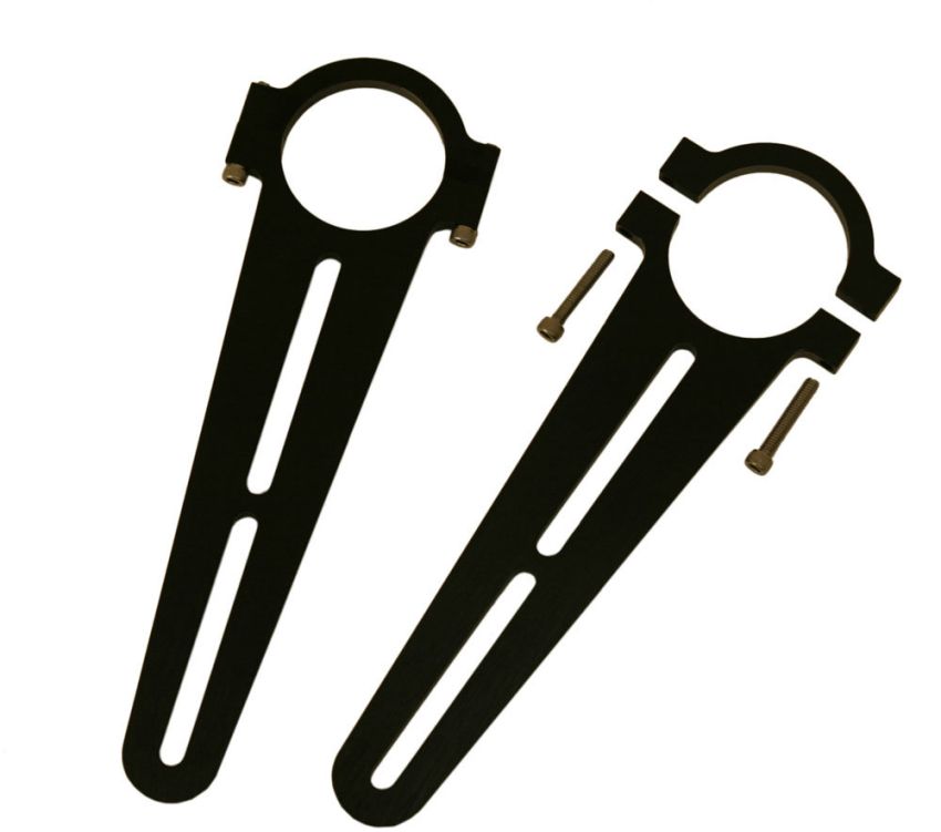 LONGACRE LON52-22540 Mirror Bracket Long Slot 1-3/4in. Bar