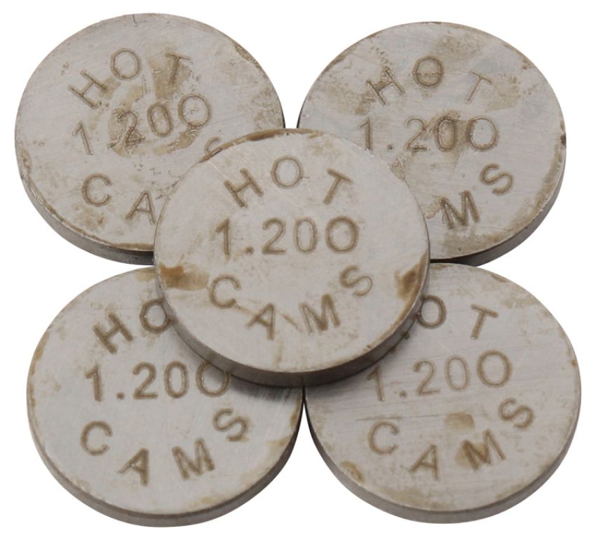 Hot Cams 5PK948120 04-08 400 DVX/02-16 CRF 450 R 1.200mm Shim Kit - 5 Pack