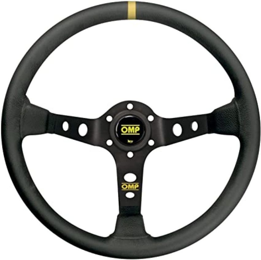 OMP RACING, INC. OMPOD0-2012-071 Corsica 330 Steering Wheel Dished Black