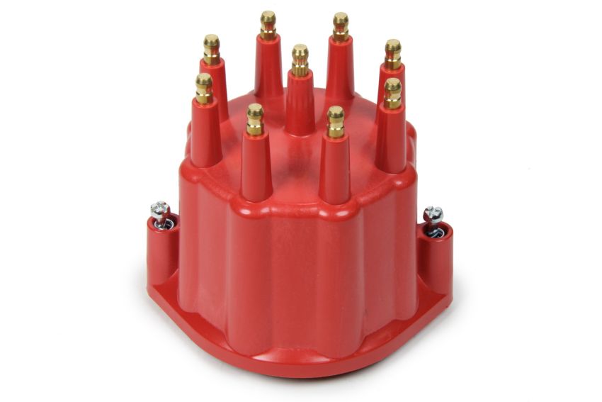 PERTRONIX IGNITION PRTD650711 Distributor Cap - Red w/Male Tower