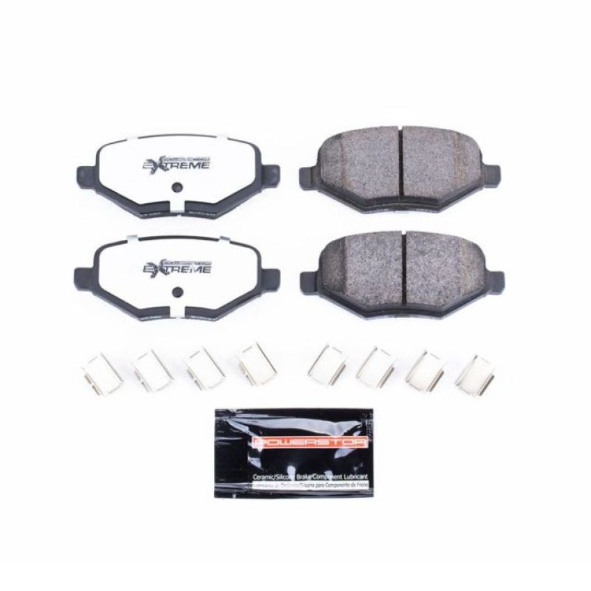 PowerStop Z36-1754 PowerStop - Z36 Truck and SUV Carbon-Fiber Ceramic Brake Pads with Hardware Kit