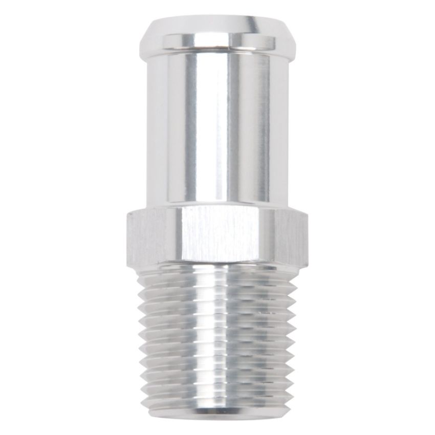 EDELBROCK EDE8184 Heater Hose End Fitting Straight with 1/2in NP