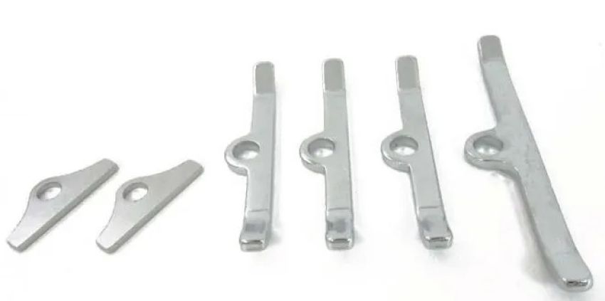 RACING POWER CO-PACKAGED RPCR9642 SB Ford Valve Cover Spreader Bars Kit (6)