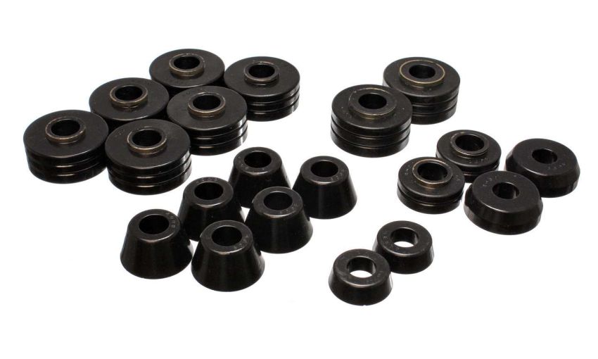 ENERGY SUSPENSION ENE4-4102G Bronco Body Mounts-Black