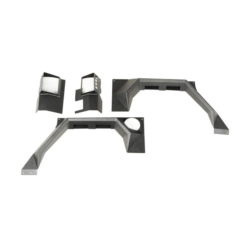 Rugged Ridge 11615.03 XHD Rear Armor Fenders Pair 2 Dr 07-18 Jeep Wrangler JK