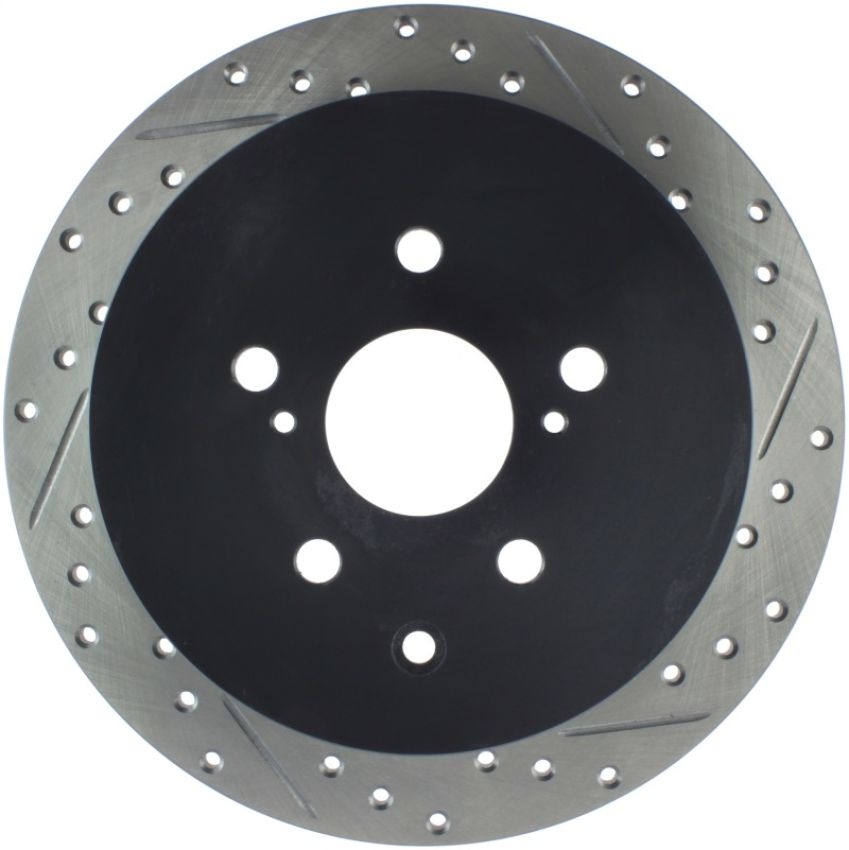 Stoptech 127.44166L Sport Drilled & Slotted Rotor - Rear Left