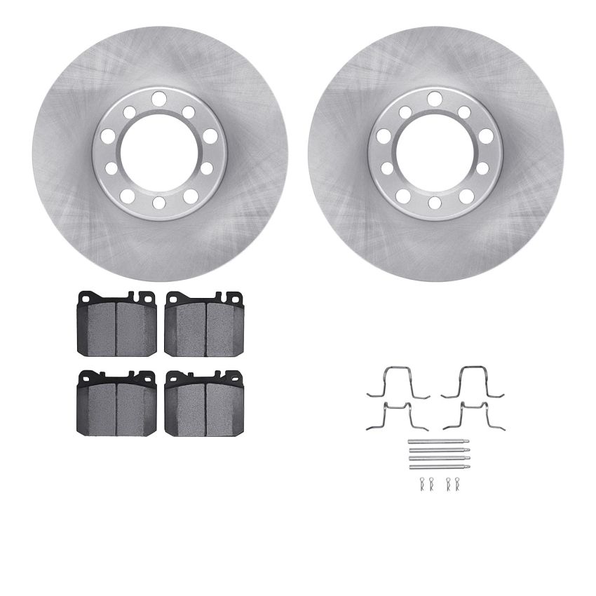 Dynamic Friction 6512-63185 Rotor Kit