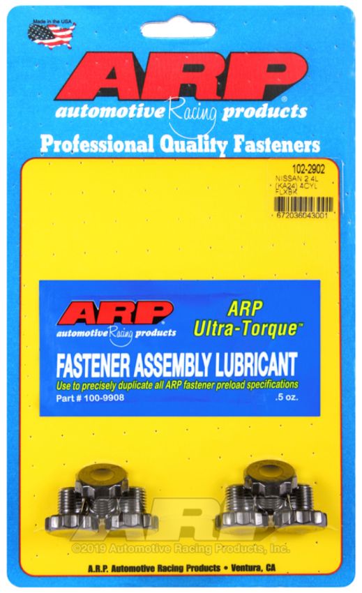 ARP 102-2902 Nissan KA24 2.4L Flexplate Bolt Kit