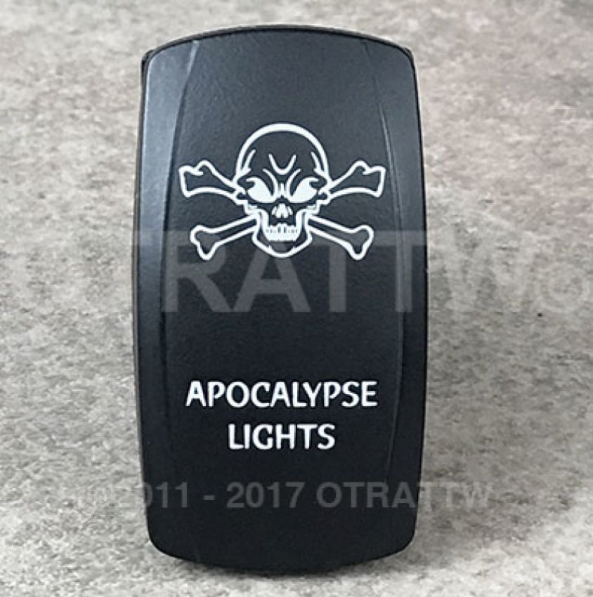 SPOD 860340 Rocker Apocalypse Lights Switch
