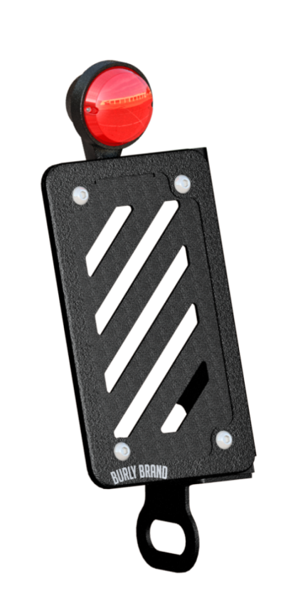 Burly Brand B13-3001TB Side Mount Tail Light/License Plate
