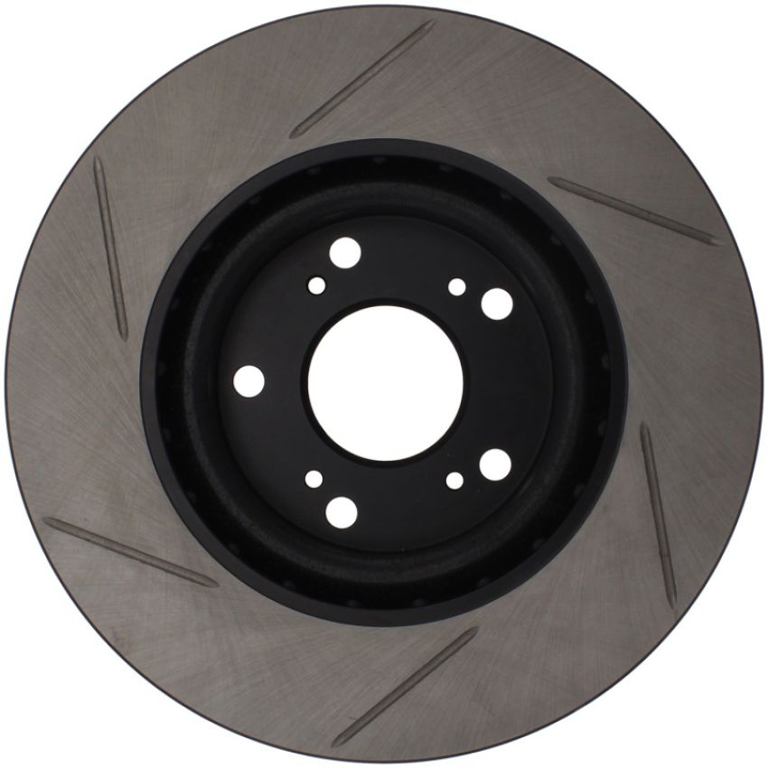 Stoptech 126.40057SL Power Slot Slotted 06-08 Honda Civic Si Front Left Rotor