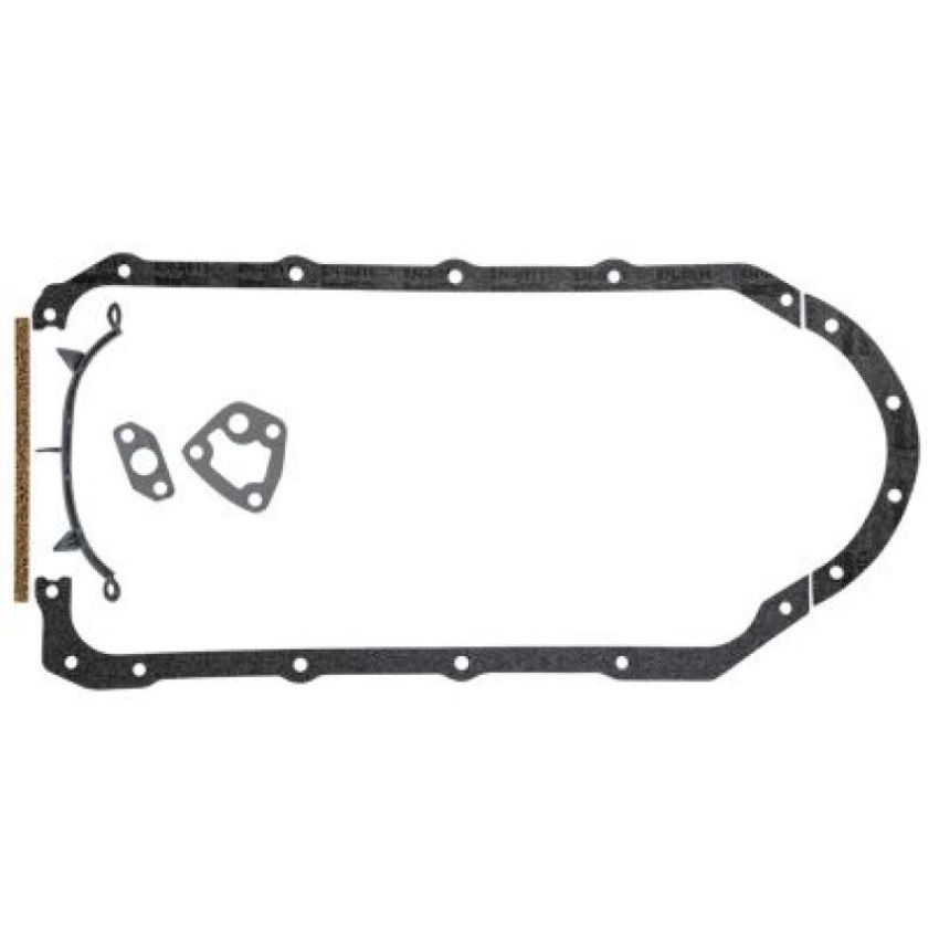 Moroso 93159 Pontiac 301-455 V8 Oil Pan Gasket Set - Nitrile/Butadiene