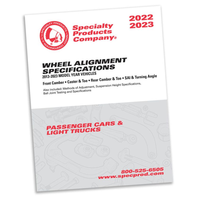 SPECIALTY PRODUCTS COMPANY 82022 Specifications Book