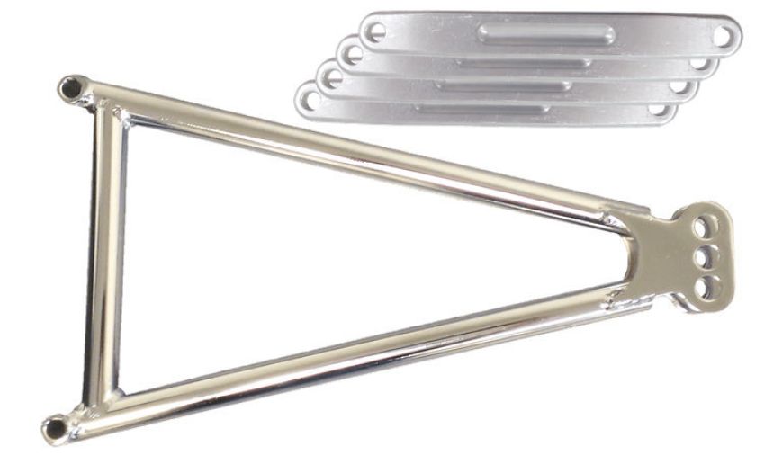TRIPLE X RACE COMPONENTS TXRSC-SU-3308 Jacobs Ladder 14in w/Straps Plated 3-Hole