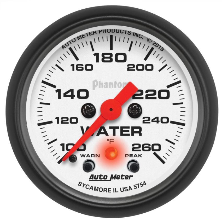 AutoMeter 5754 GAUGE, WATER TEMP, 2 1/16