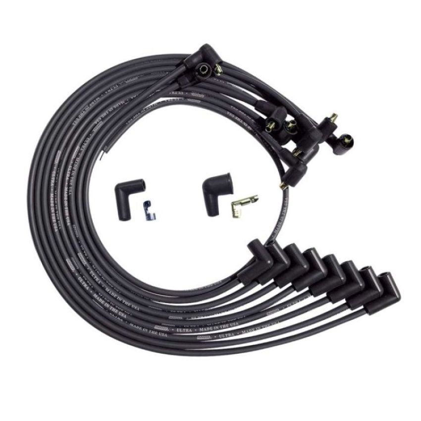 MOROSO MOR51044 Ultra Plug Wire Set BBC Under V/C Black