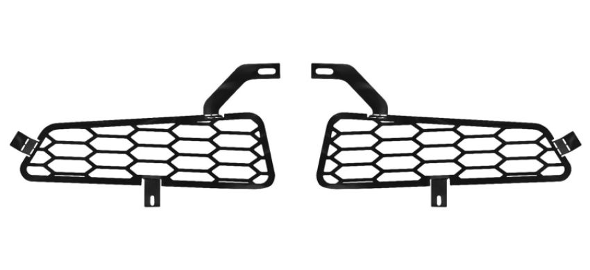 Putco 87168 15-20 Ford F-150 Raptor - Hex Style - Black Bumper Grille Inserts