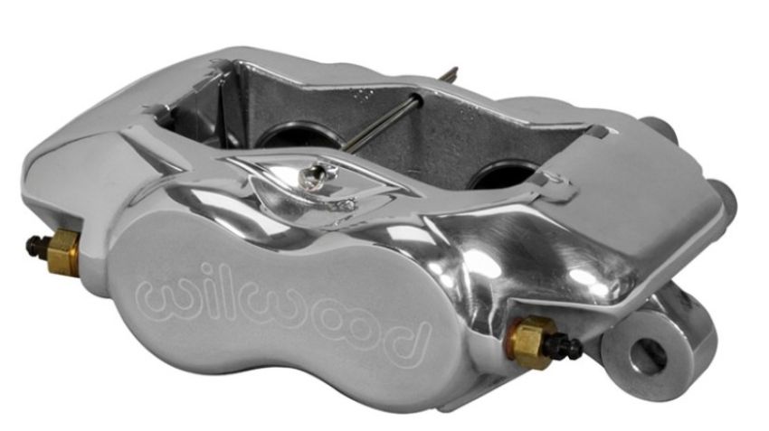 Wilwood 120-13844-P Caliper-Forged DynaliteI Polished 1.75in Pistons .81in Disc