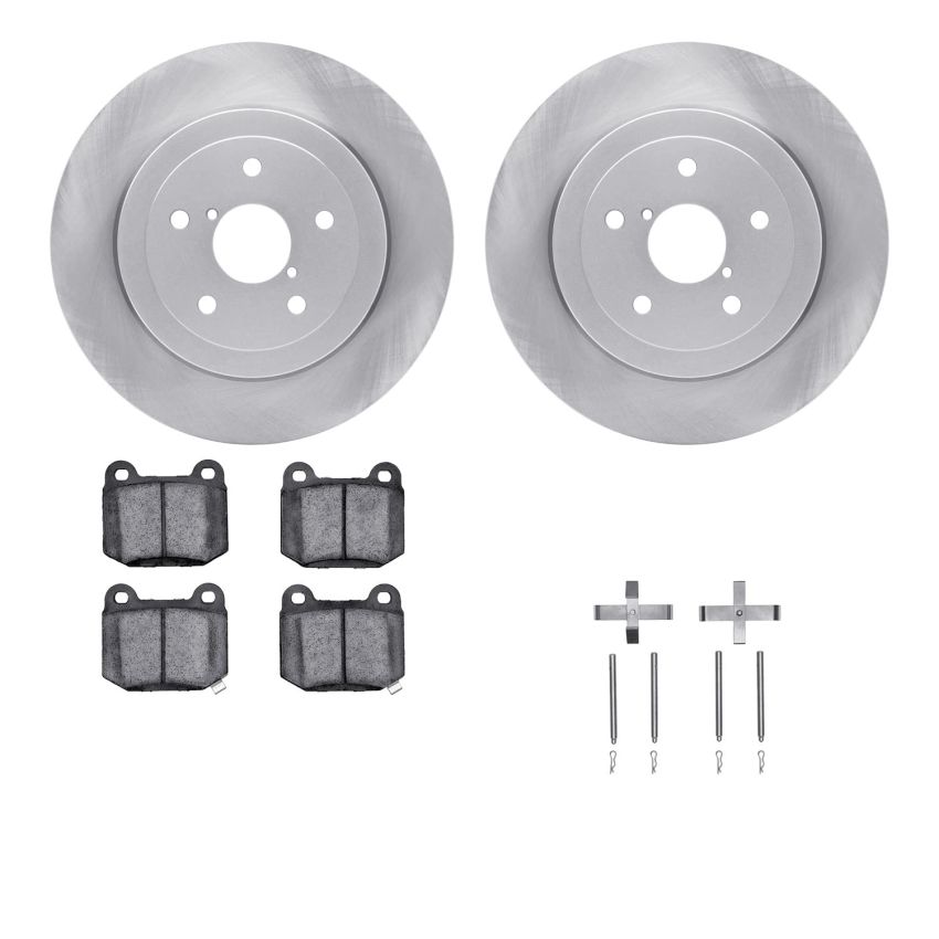 Dynamic Friction 6512-13135 Rotor Kit