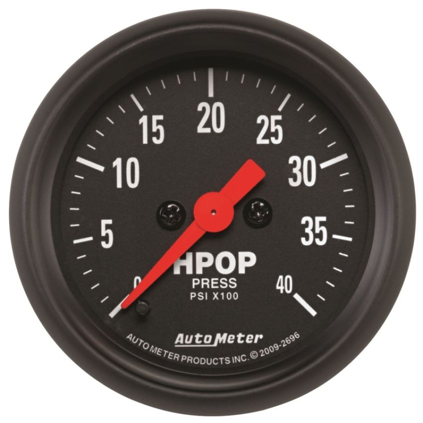 AutoMeter 2696 GAUGE, HIGH PRESS OIL PUMP, 2 1/16