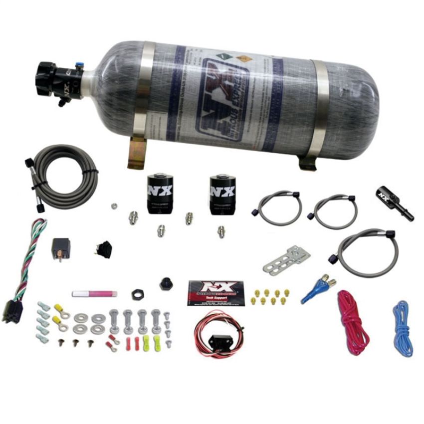 Nitrous Express 20918-12 HEMI & SRT8 SINGLE NOZZLE FLY-BY-WIRE SYS (35-150HP) W/ COMPOSITE BOTTLE